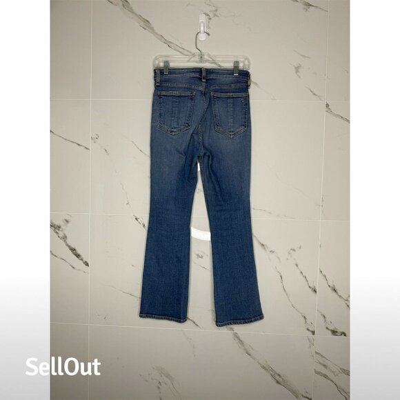 Rag & Bone Women's High Rise Bootcut Jeans Gray Size 27 Stretch Denim - Picture 4 of 7